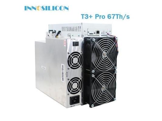 BTC Buruh tambang Innosilicon T3+ Pro 67t 67th/S Mesin Penambang Bitcoin BTC Asic Buruh tambang
