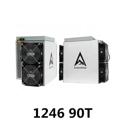 BTC Buruh tambang Avalon 1246 90th/S 3420W Sha 256 Asic Mining Mesins