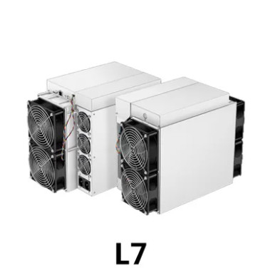 Antminer L7 LTC ​​Miner Machine 9.3GH / S 3245W Doge Coin LTC Mesin Penambangan Litecoin