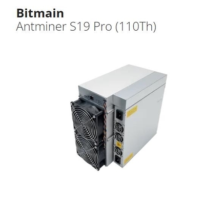 Mesin Penambangan Bitcoin Asic Bitmain Antminer S19 / S19pro / S19J Pro 110t 104t 100t 96t 95t