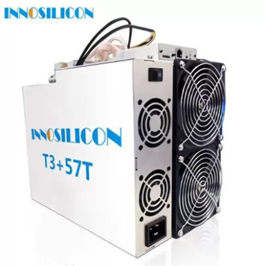 BTC Buruh tambang Innosilicon T3+ 57Th/S Mesin Penambangan BTC Algoritma SHA-256 3300W