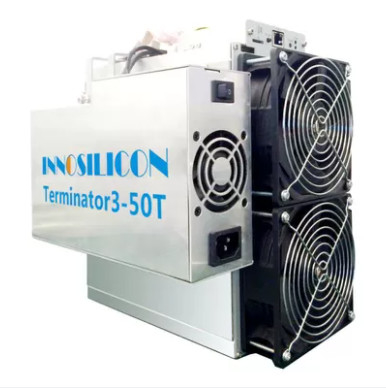 BTC Buruh tambang Innosilicon T3 50TH/S 3100W Innosilicon Bitcoin Buruh tambang Algoritma SHA-256