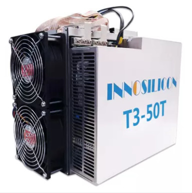 BTC Buruh tambang Innosilicon T3 50TH/S 3100W Innosilicon Bitcoin Buruh tambang Algoritma SHA-256