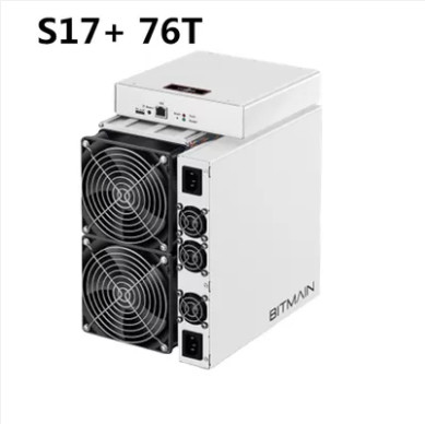 BTC Buruh tambang Sha 256 AntBuruh tambang S17+ 76th/S Bitcoin Asic Buruh tambang Mesin Penambangan 2920W