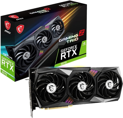 GeForce RTX 3070 8GB Kartu Grafis Rig Penambangan GDRR6 Kartu Pertambangan 256 Bit